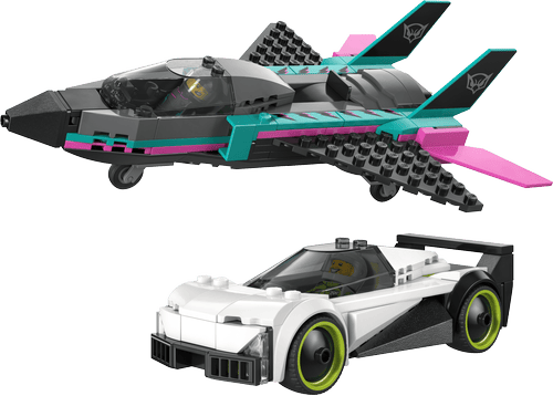 LEGO City Great Vehicles Jet vs. Coche 60489