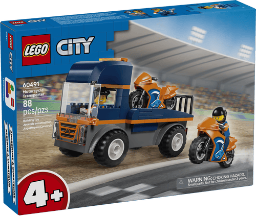 LEGO City Great Vehicles Camión de Transporte de Motos 60491