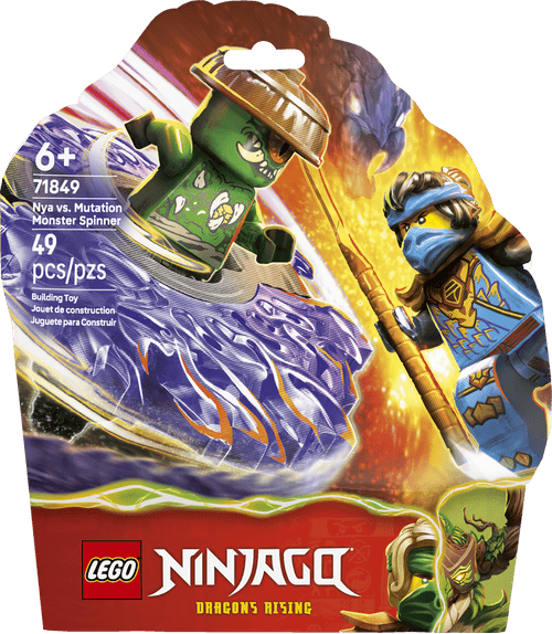 LEGO Ninjago Nya vs. Spinner del Monstruo Mutante 71849