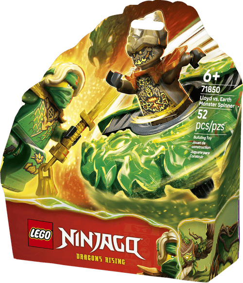 LEGO Ninjago Lloyd vs. Spinner del Monstruo de Tierra 71850