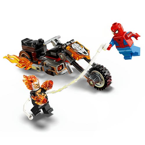 LEGO Super Heroes Marvel Spider-Man vs. Moto del Motorista Fantasma 76335