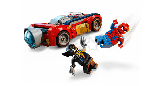 LEGO Super Heroes Marvel Coche de Spider-Man vs. Lobezno Venomizado 76336
