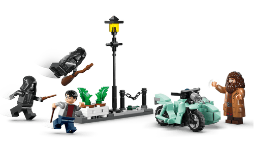 LEGO Harry Potter TM Hagrid™ y Harry: Huida de Privet Drive 76459