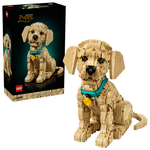 LEGO Icons Cachorro de Golden Retriever 11384