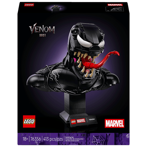 PREVENTA LEGO Super Heroes Marvel Busto de Venom 76356