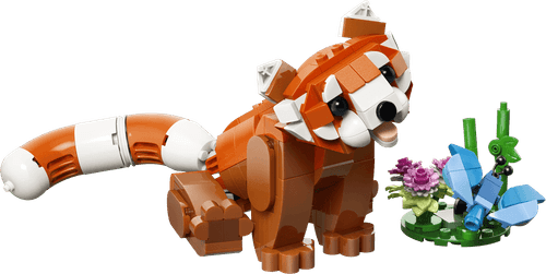 LEGO® Creator “3 en 1” Lindos Animales: Panda Rojo 31394